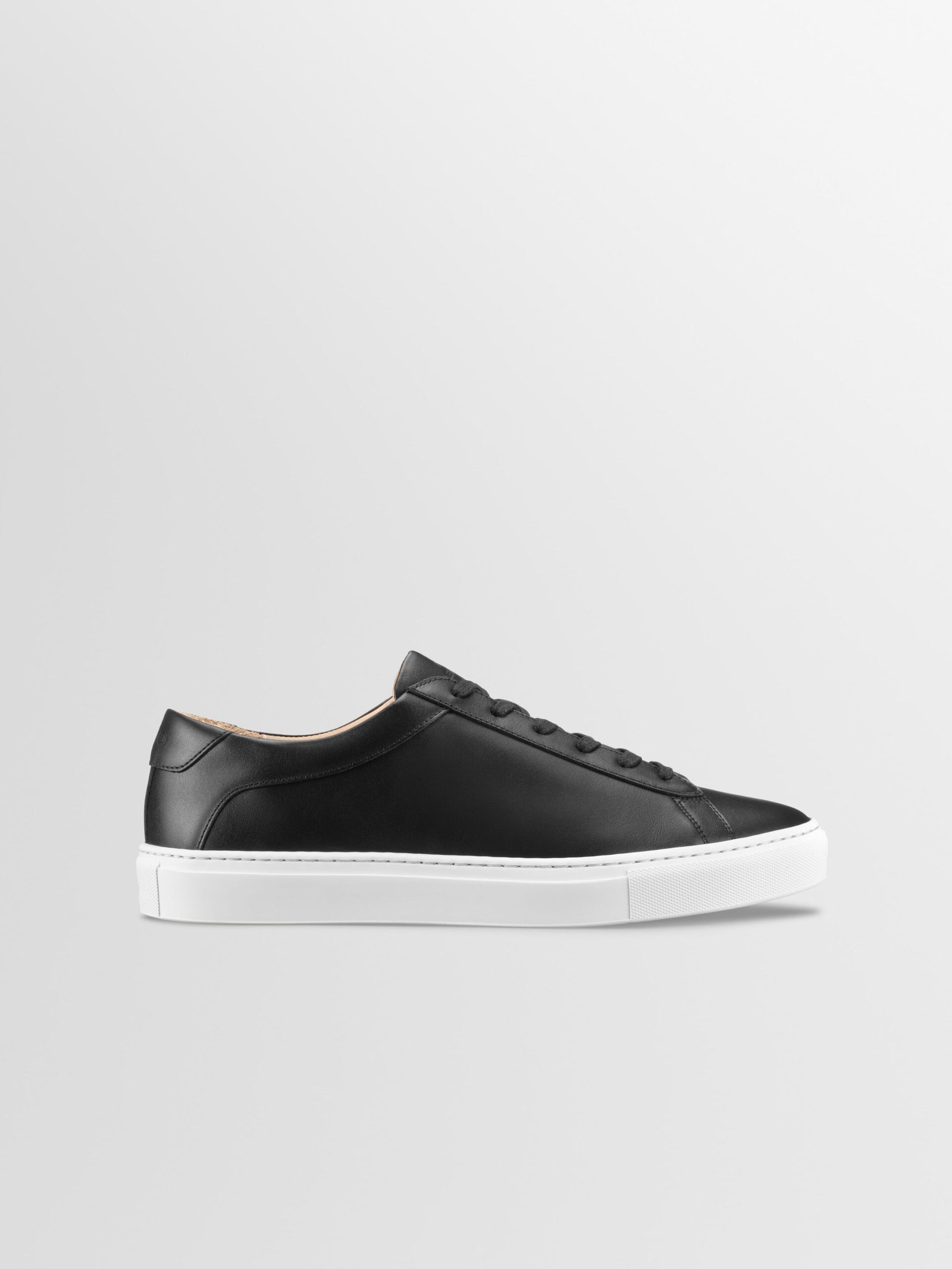 Capri-V2-onyx-1-min Capri Leather Sneaker in Onyx - Image 1