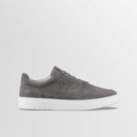 Carrara Suede Sneaker in Graphite