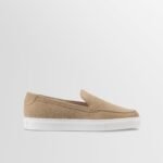 Lido Suede Loafer in Fawn