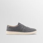 Monza Suede Sneaker in Falcon